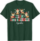 Team Tiny Reindeer Peds Nurse Christmas Pediatric Nurse Xmas T-Shirt - T-Shirt | Forest