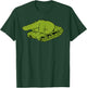 You -Off Medium Finger Oiled Tank Gift T-Shirt - T-Shirt | Forest