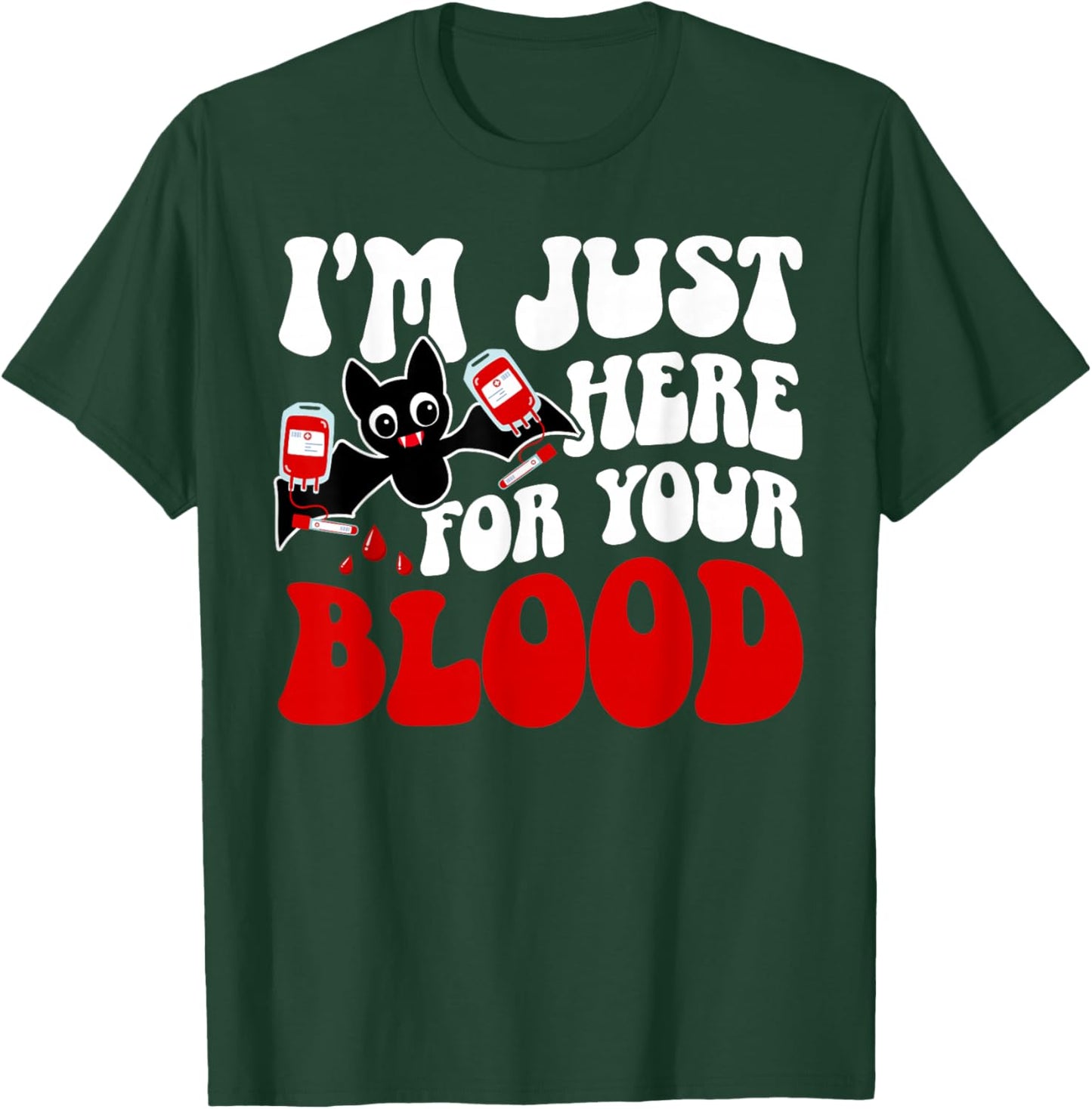 Phlebotomist Groovy Phlebotomy Phlebotomist T-Shirt - T-Shirt | Forest