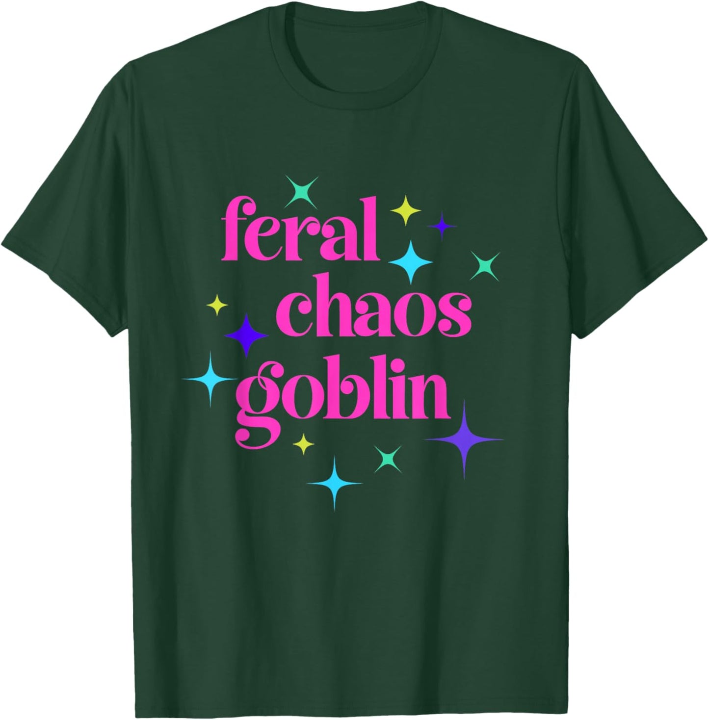 Feral Chaos Goblin Gamer's T-Shirt - T-Shirt | Forest