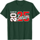 Class of 2025 senior graduate for college graduation year T-Shirt - T-Shirt | Forest