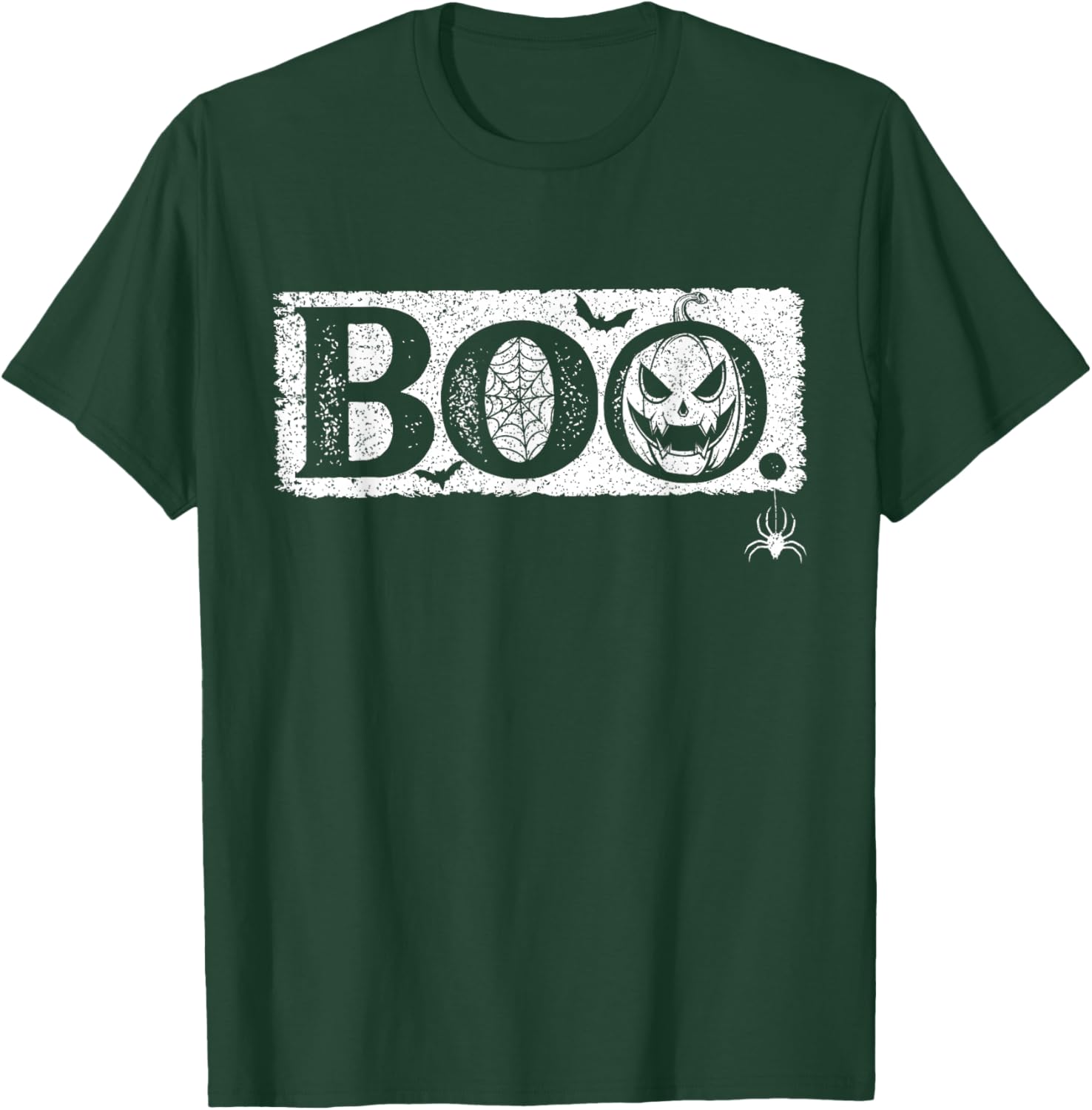 Vintage Halloween Pumpkin Boo Funny Costume Men Women Kids T-Shirt - T-Shirt | Forest