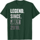 Retro 16 Years Old Legend Since July 2010 16th Birthday T-Shirt - T-Shirt | Forest
