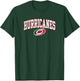 Carolina Hurricanes Arch Over Black Officially Licensed T-Shirt - T-Shirt | Forest