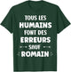 Name Funny Quote Except Romain Humor Name Roman T-Shirt - T-Shirt | Forest