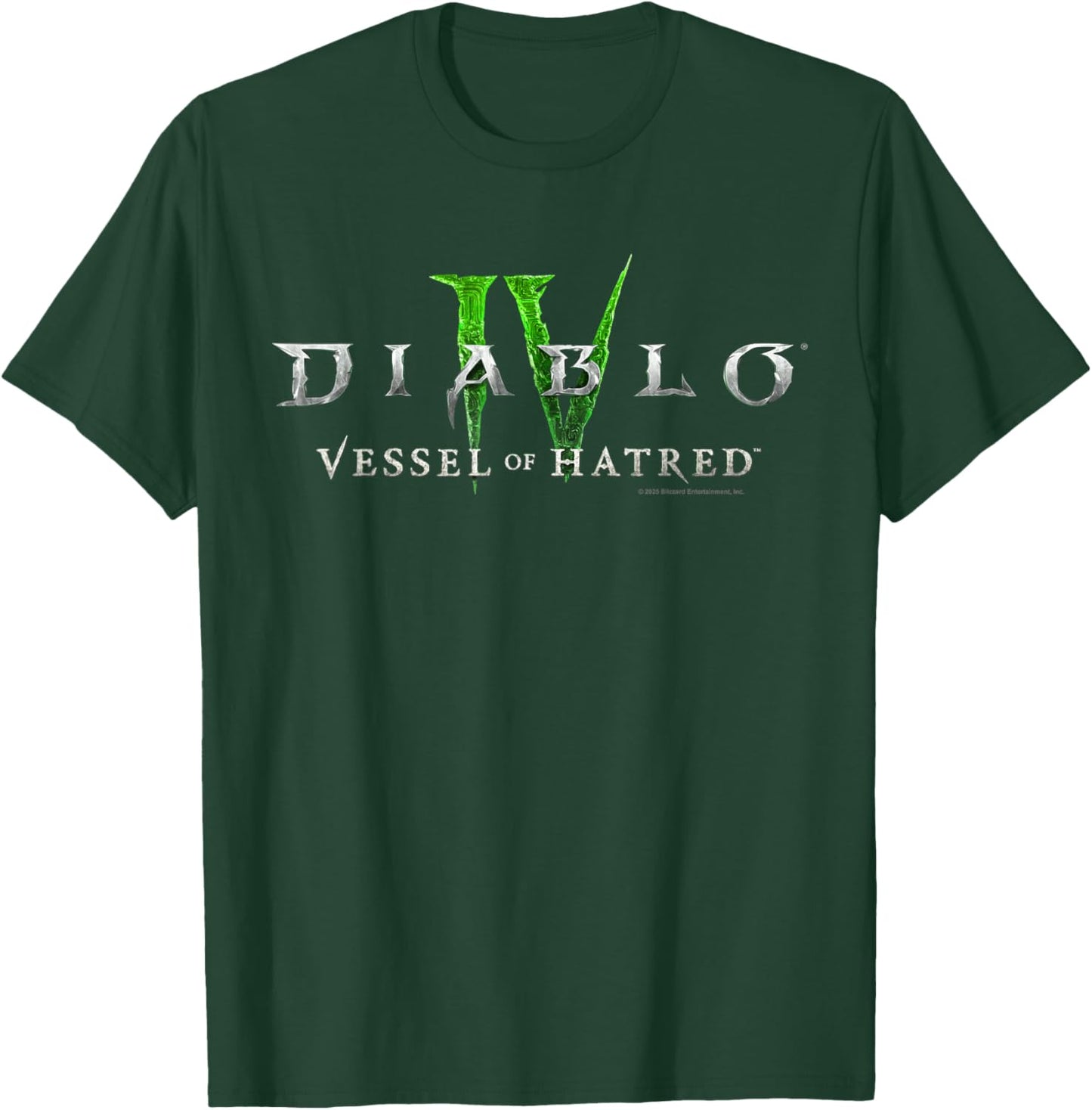 Diablo IV Vessel of Hatred Chest Logo T-Shirt - T-Shirt | Forest