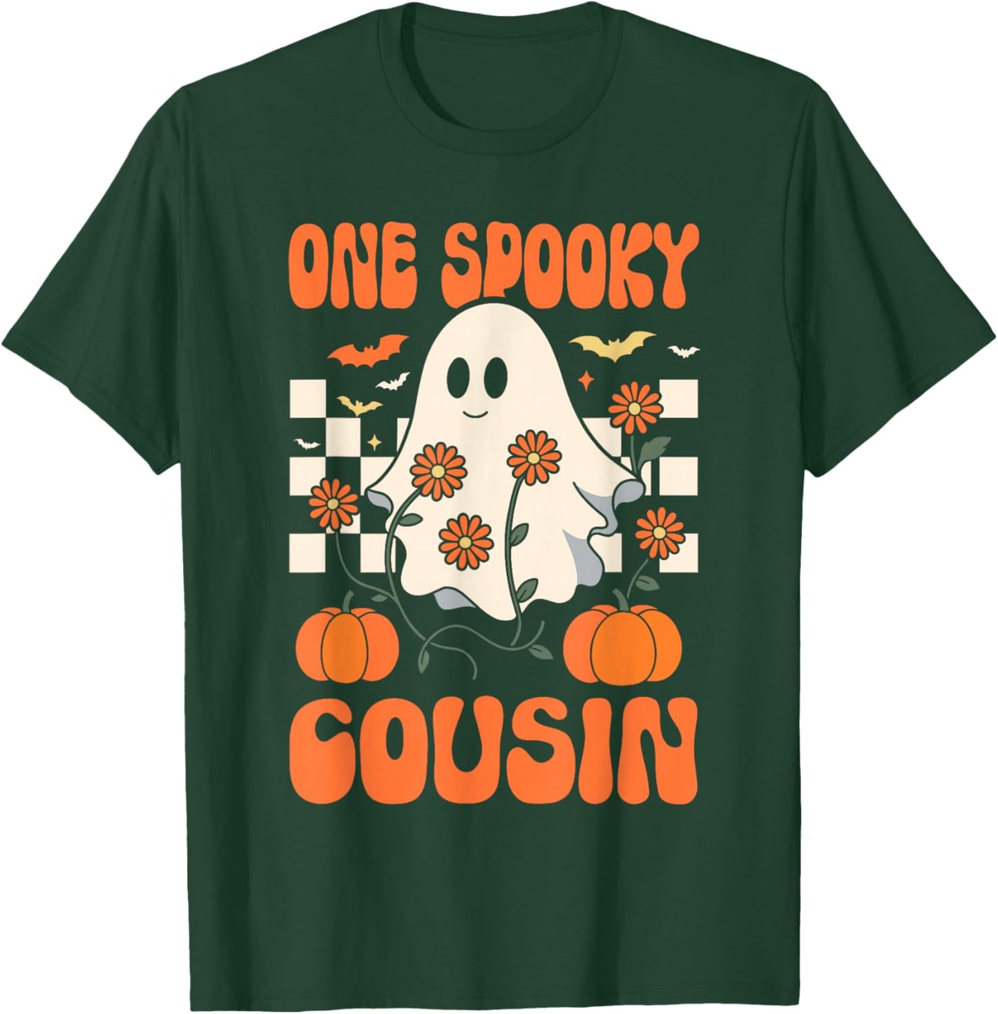 One Spooky Cousin Matching Family Halloween Costumes T-Shirt - T-Shirt | Forest