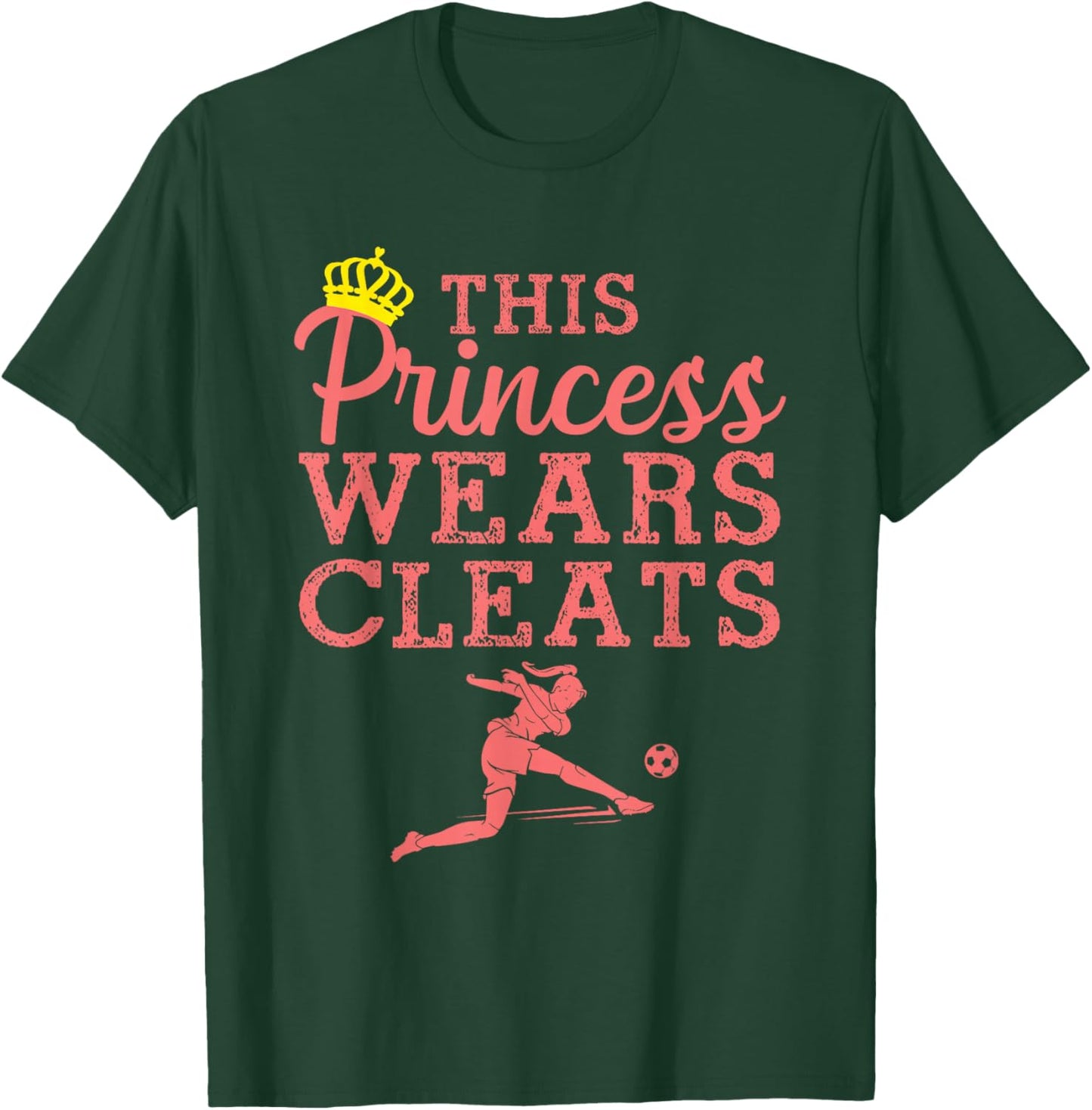 Cool Soccer Art Teen Girls Goalie Soccer Player T-Shirt - T-Shirt | Forest