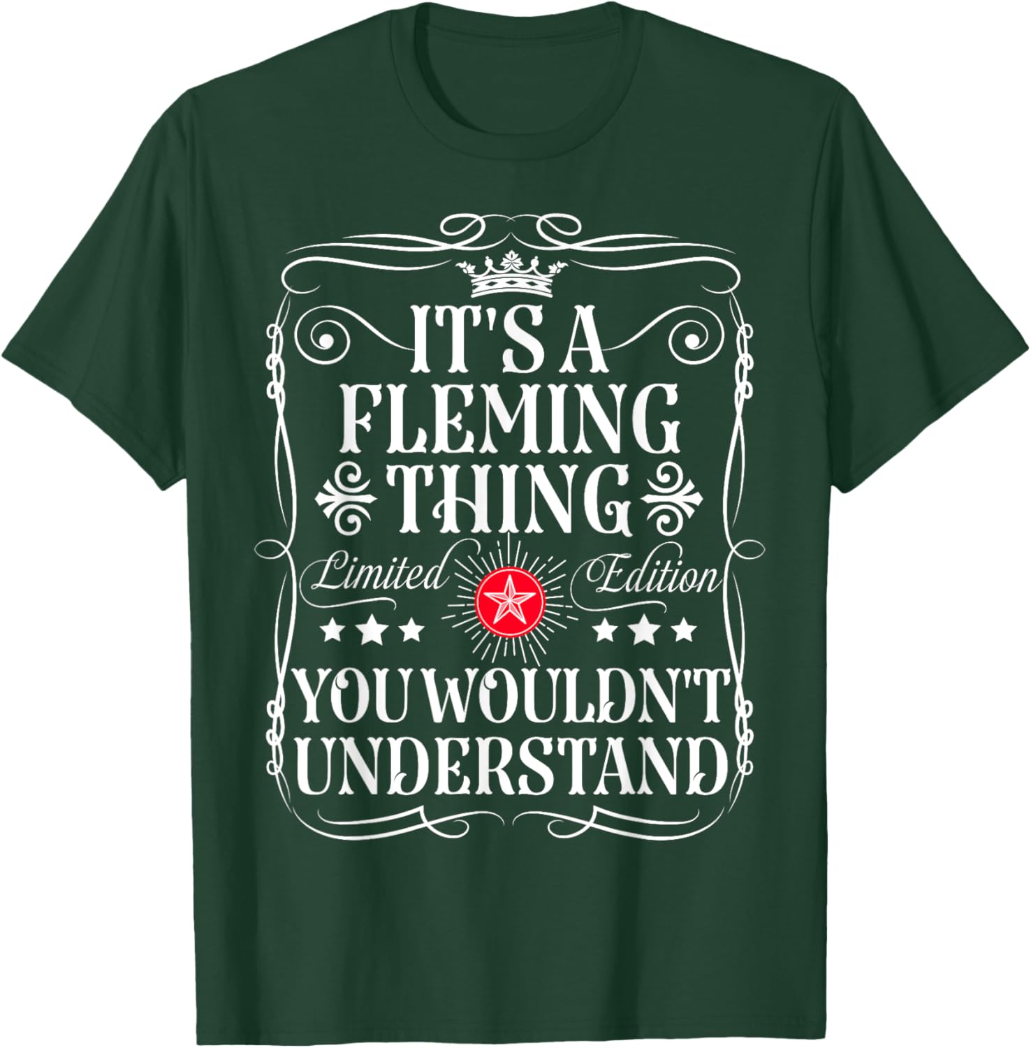 Fleming Name Its A Fleming Thing You Wouldn't Understand T-Shirt - T-Shirt | Forest