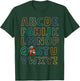 Funny Pirate Day Abc's Alphabet R Bandana Eyepatch Halloween T-Shirt - T-Shirt | Forest