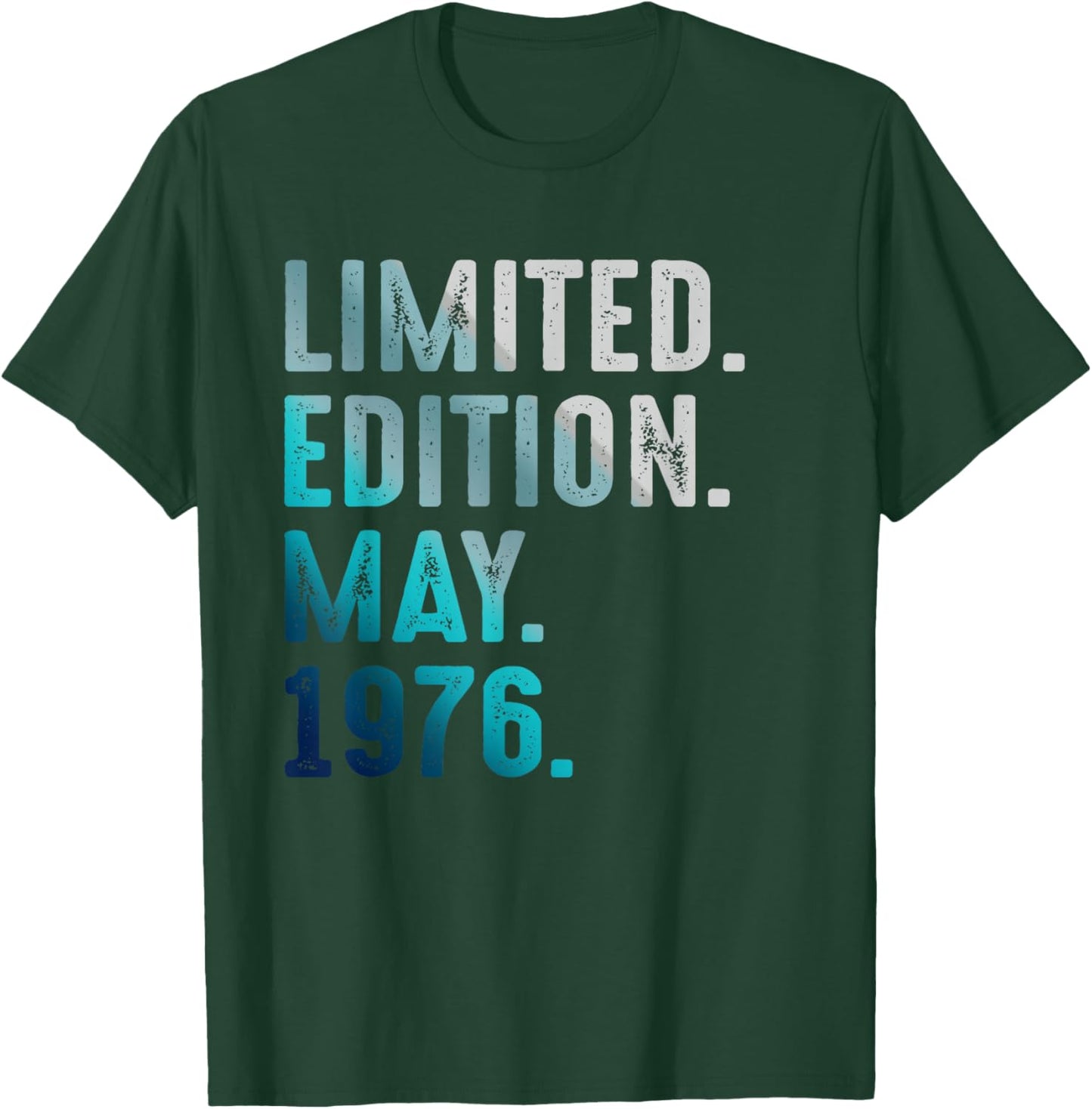 Édition limitée Mai 1976 Retro Vintage 1976 T-Shirt - T-Shirt | Forest