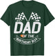 Dad of The Birthday Boy Race Car Driver Son Birthday Father T-Shirt - T-Shirt | Forest