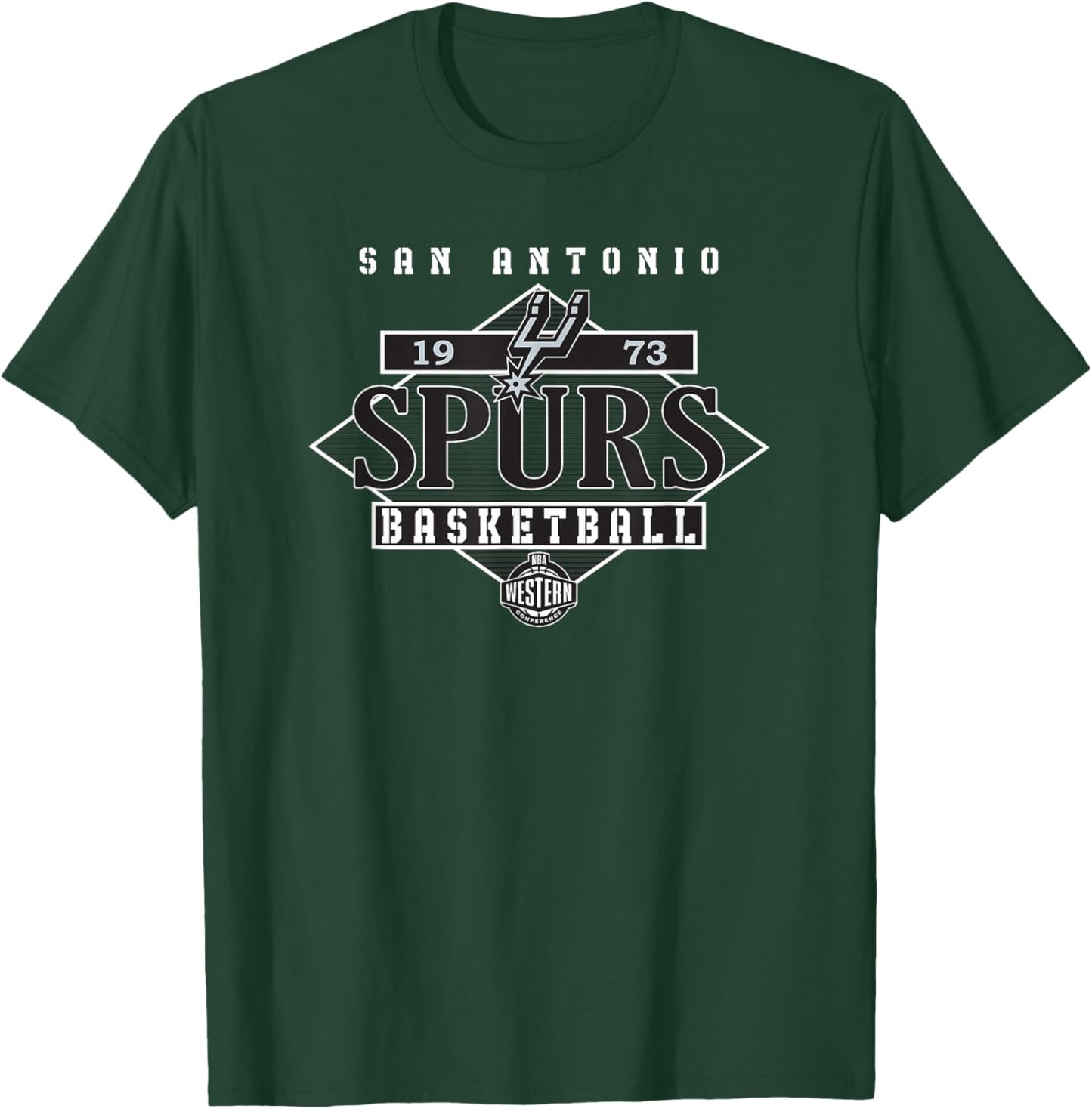 Offizieller NBA-Star der San Antonio Spurs im Diamant-Look T-Shirt - T-Shirt | Forest