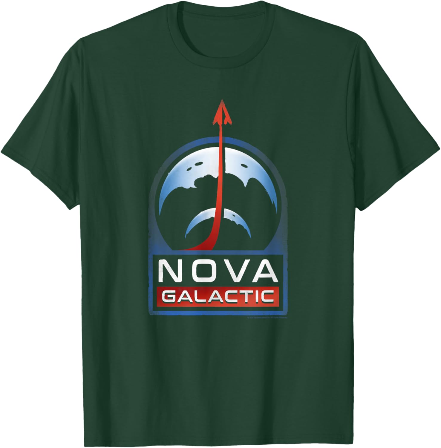 Starfield Nova Galactic Logo Video Game T-Shirt - T-Shirt | Forest
