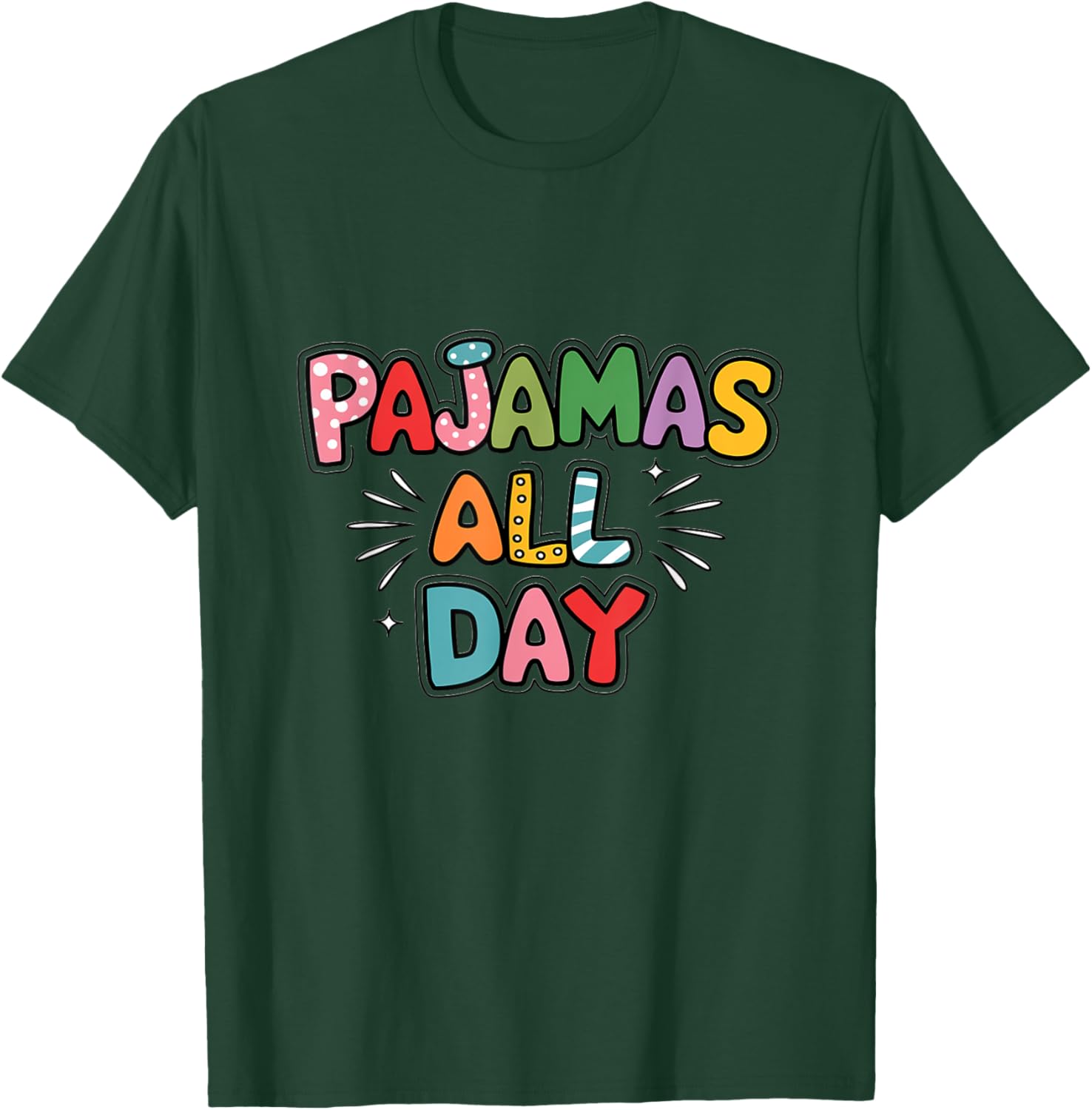 This Is My Pajama PJ Top Teen Boys Girls Bedtime Kids T-Shirt - T-Shirt | Forest
