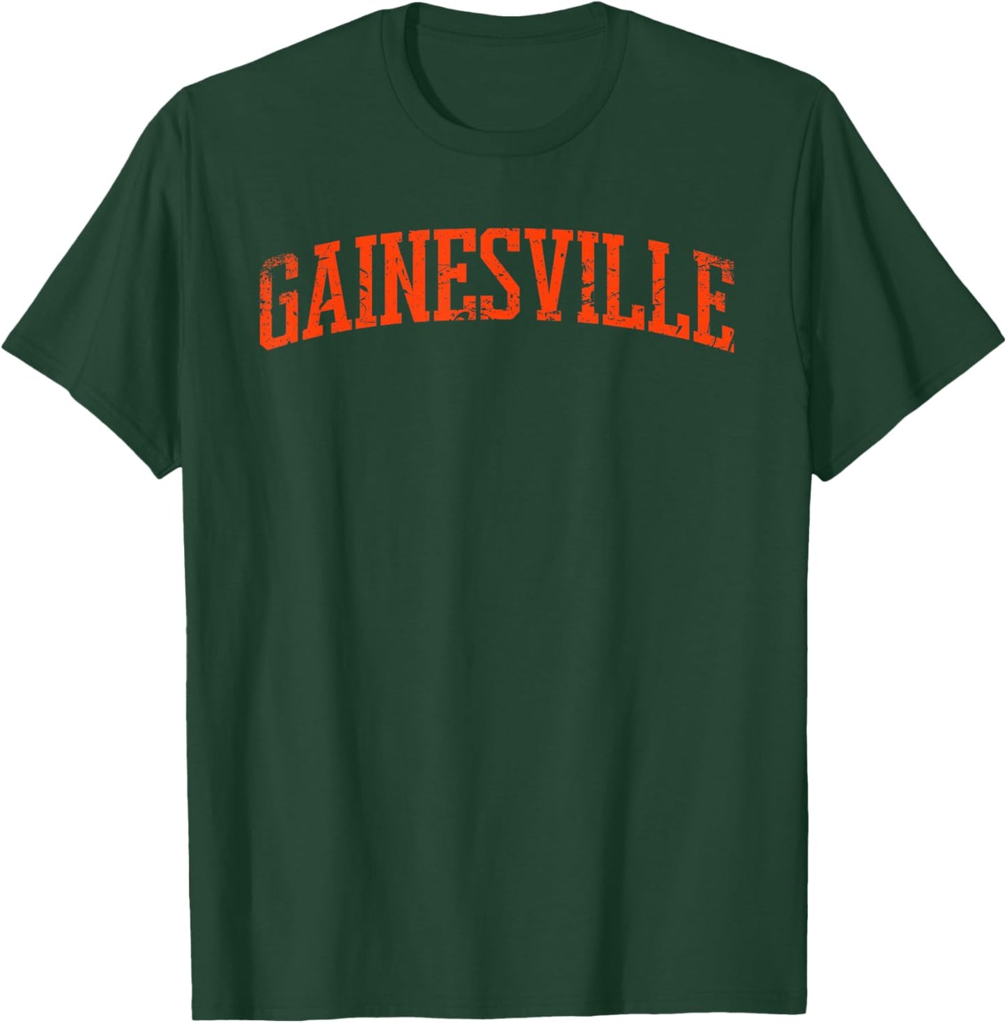 Gainesville, FL - Throwback Design - Vintage Worn Classic T-Shirt - T-Shirt | Forest