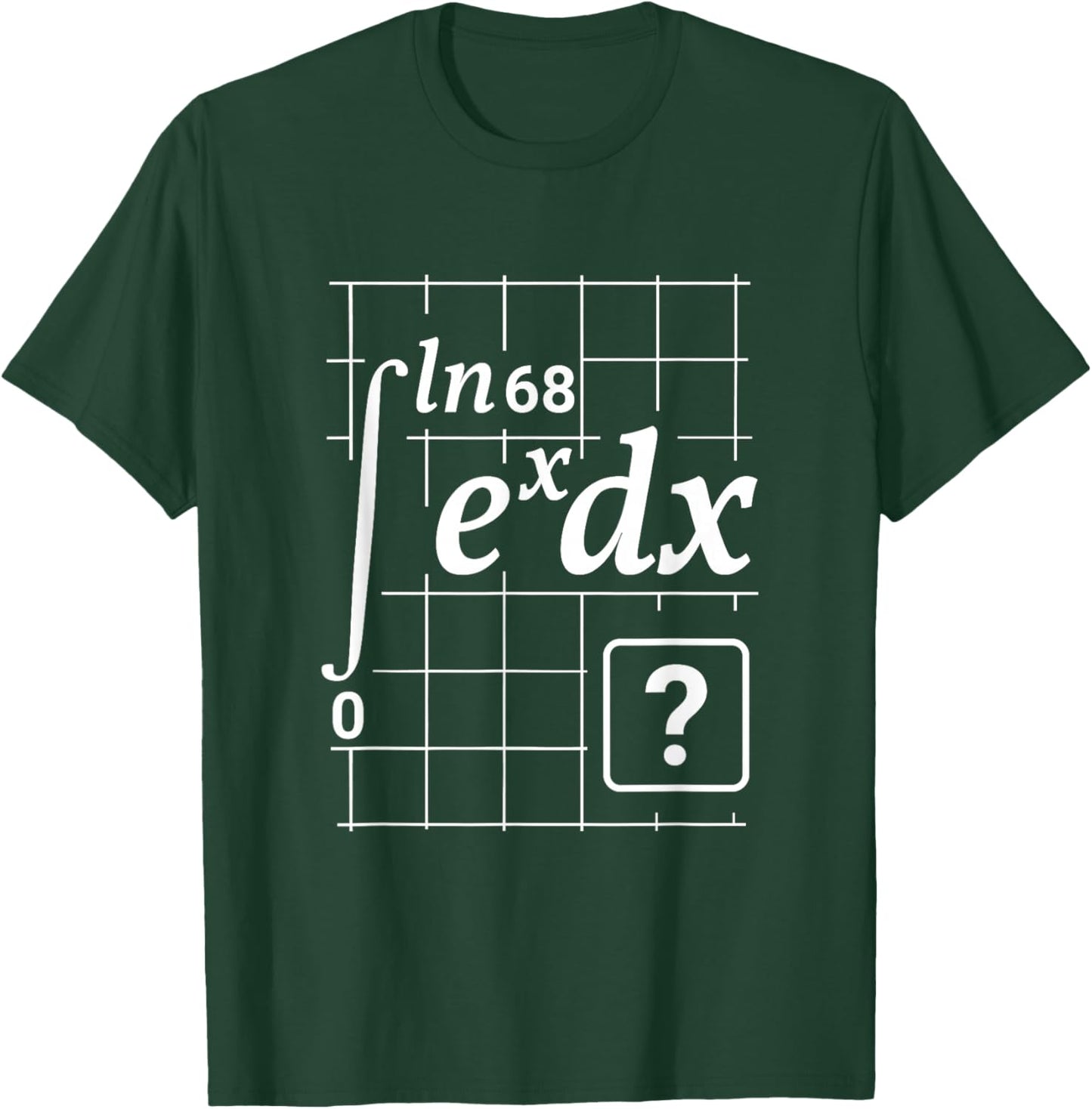 Answer 67 Meme Integral Calculus Math Teacher Funny T-Shirt - T-Shirt | Forest