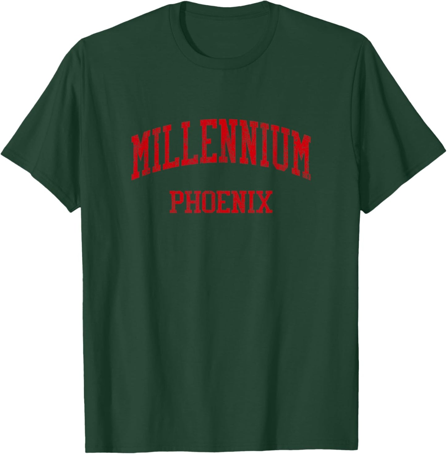 Millennium High School HS New York NY Vintage Sports T-Shirt - T-Shirt | Forest
