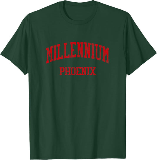 Millennium High School HS New York NY Vintage Sports T-Shirt - T-Shirt | Forest