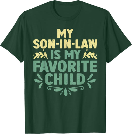 Mother In Law From Son In Law For Mom Women Mother In Law T-Shirt - T-Shirt | Forest