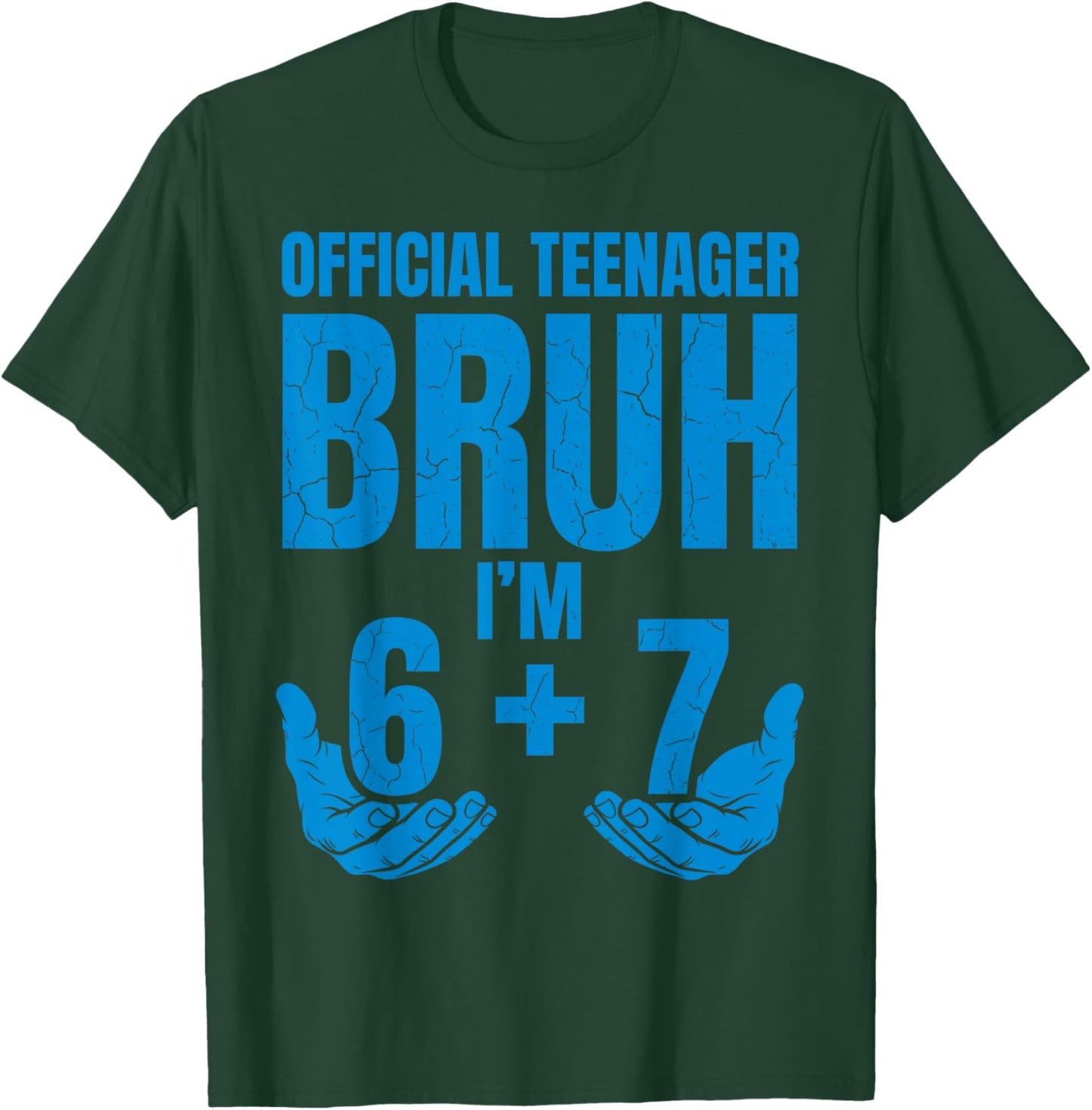 13th Birthday It's My 13 Bday Girls Boys Turning 13 Birthday T-Shirt - T-Shirt | Forest