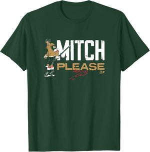Mitch Marner - Mitch Please - Las Vegas Hockey T-Shirt - T-Shirt | Forest