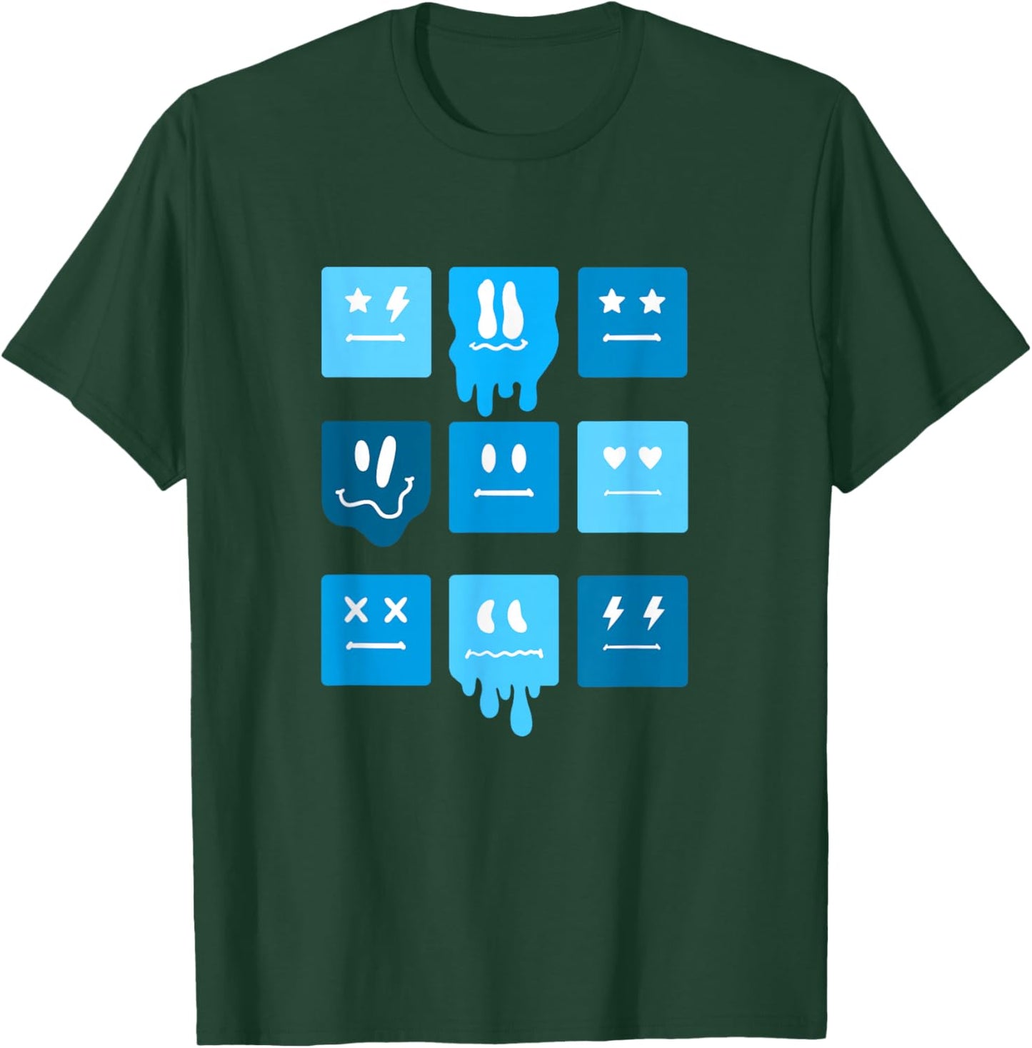 Blue Moods Blue Graphic T-Shirt - T-Shirt | Forest