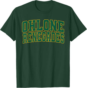 Ohlone College Renegades Apparel Sports Fan T-Shirt - T-Shirt | Forest