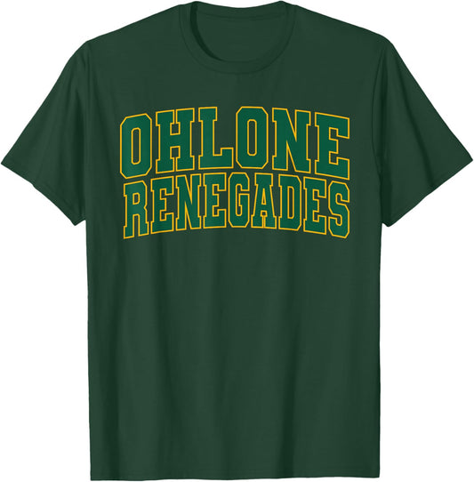 Ohlone College Renegades Apparel Sports Fan T-Shirt - T-Shirt | Forest