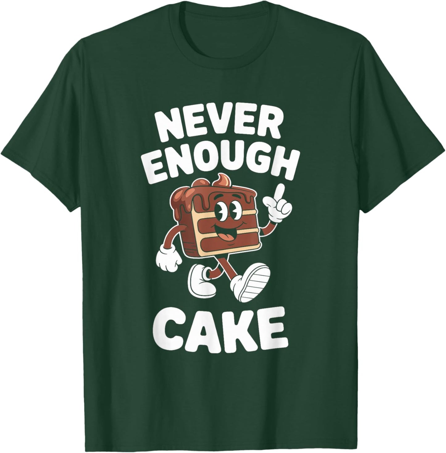 Funny Cake Retro T-Shirt - T-Shirt | Forest