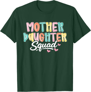 Mother Daughter Squad Matching Mothers Day Mommy-Daughter T-Shirt - T-Shirt | Forest