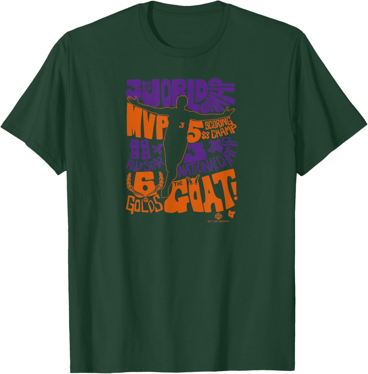 Diana Taurasi - GOAT Things - Phoenix Basketball T-Shirt - T-Shirt | Forest