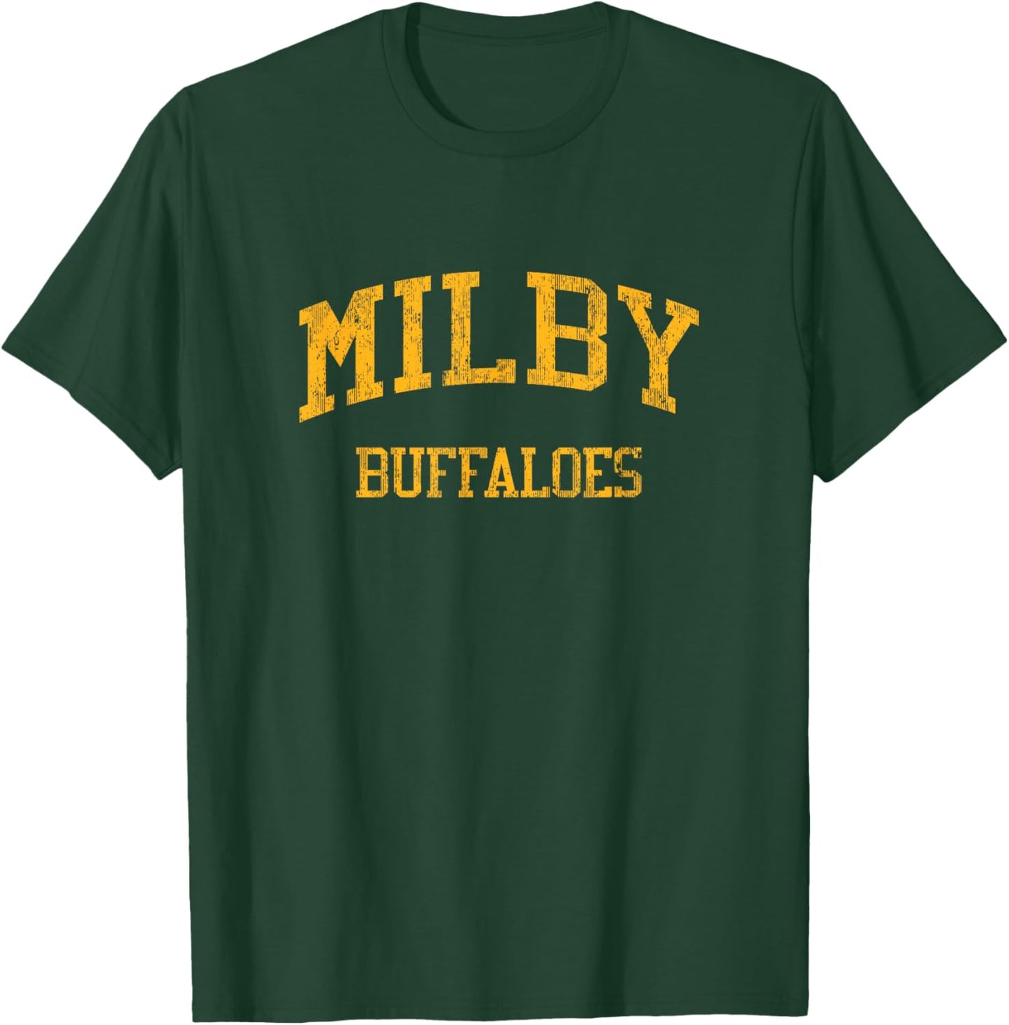 Milby High School HS Houston TX Vintage Sports T-Shirt - T-Shirt | Forest