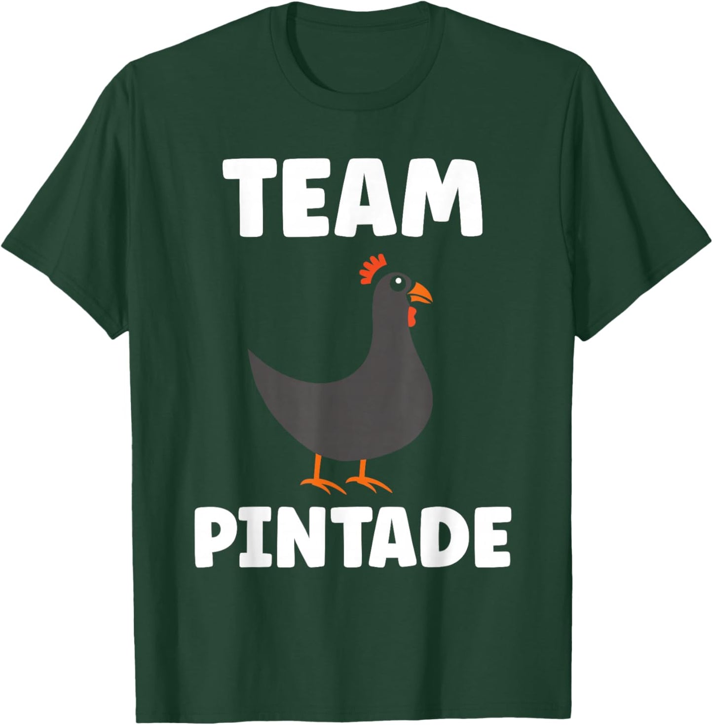 Funny Guinea Fowl Birds Cute Team Guinea Fowl T-Shirt - T-Shirt | Forest