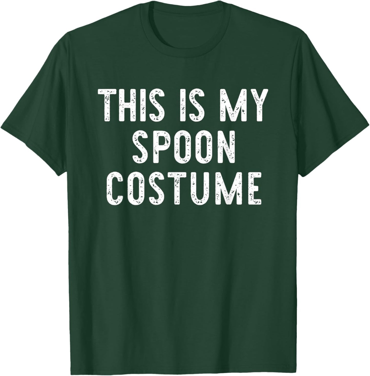 This is My Spoon Costume Halloween Funny Easy Kids Adult T-Shirt - T-Shirt | Forest
