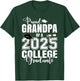 Proud Grandma Of A 2025 College Graduate Graduation T-Shirt - T-Shirt | Forest