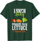 Lunch Lady Squad Funny Romaine Calm Lettuce Carrot On Chef T-Shirt - T-Shirt | Forest