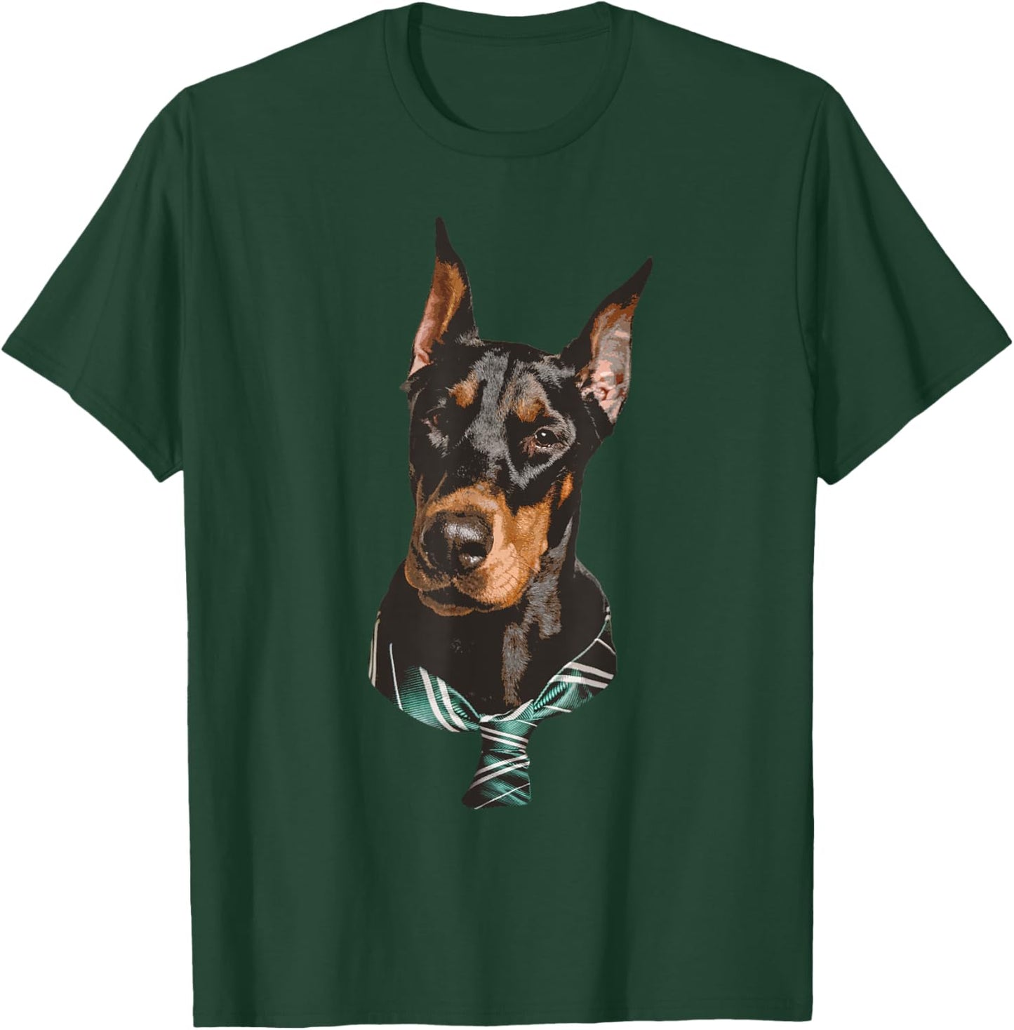 Funny Doberman Design Women Kids Dog Doberman Lovers T-Shirt - T-Shirt | Forest