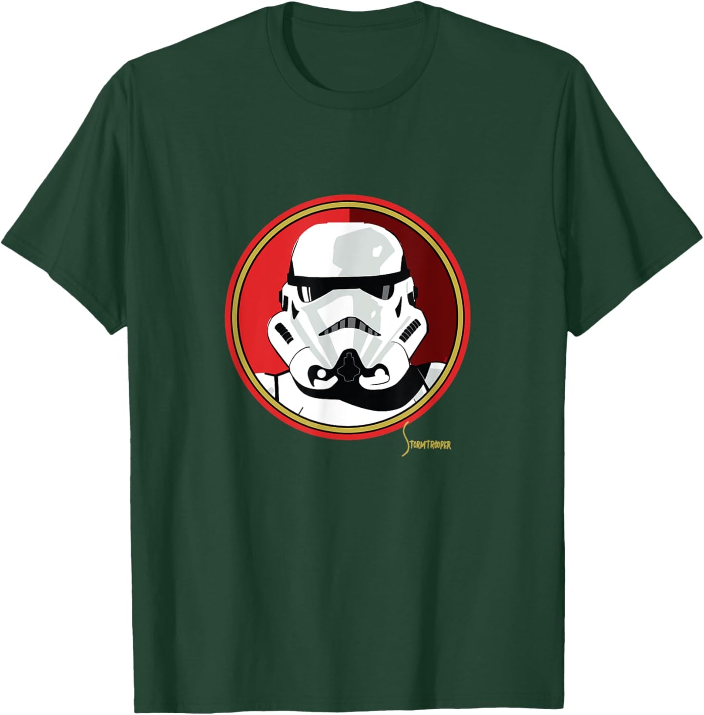 Star Wars Stormtrooper Classic Character Matching 2-Sided T-Shirt - T-Shirt | Forest