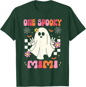 One Spooky Mimi Matching Family Halloween Costumes T-Shirt - T-Shirt | Forest