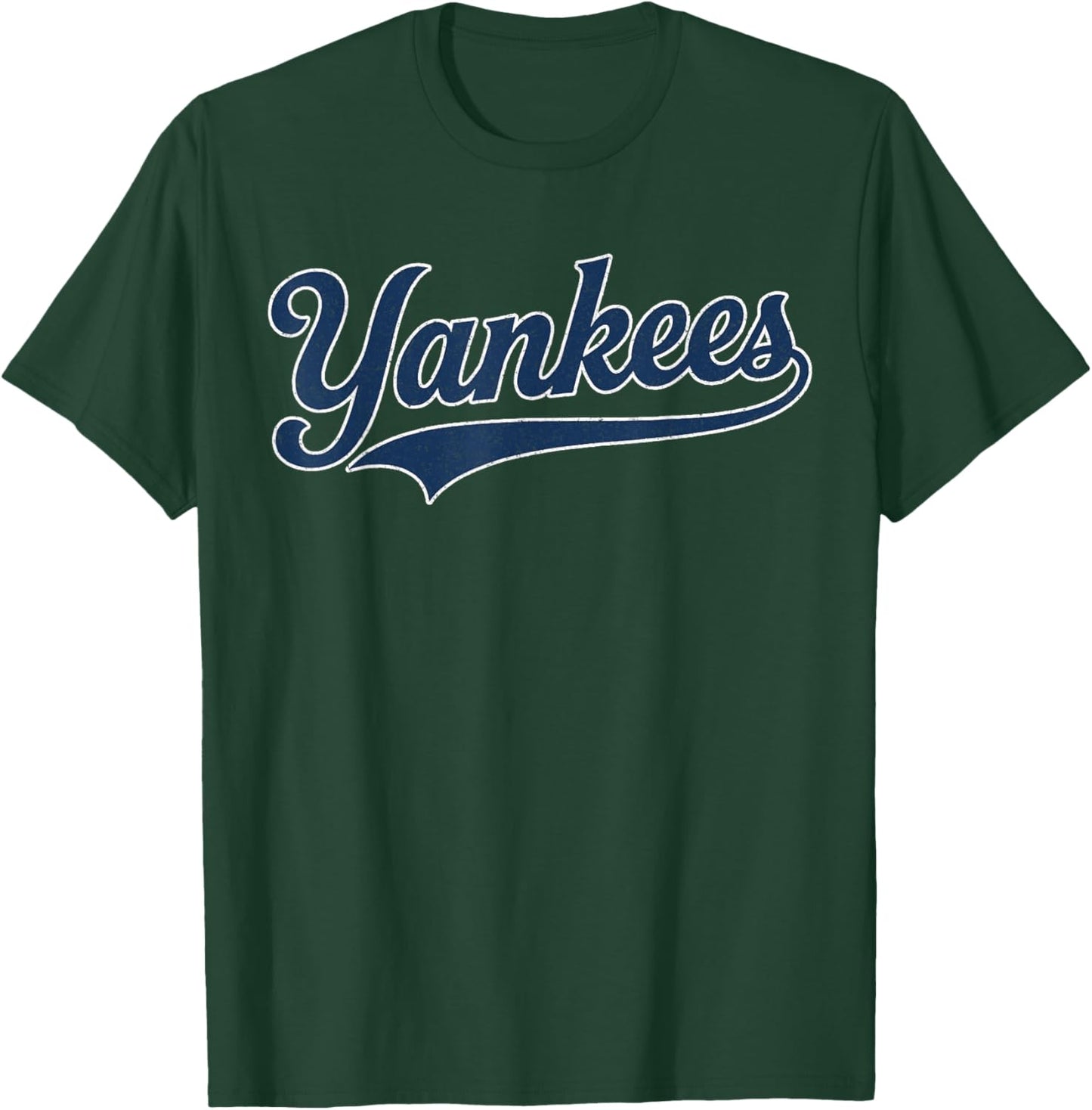 Yankees Vintage Retro Style , Classic 70s & 80s Yankees T-Shirt - T-Shirt | Forest