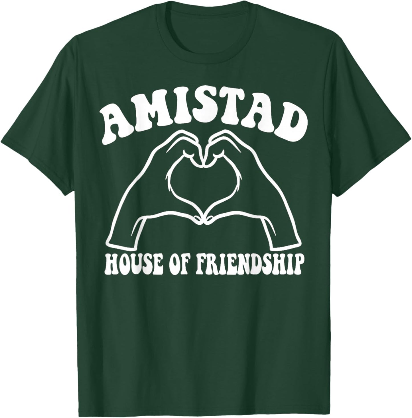 AMISTAD House of Friendship, RCA Friendly School Spirit T-Shirt - T-Shirt | Forest