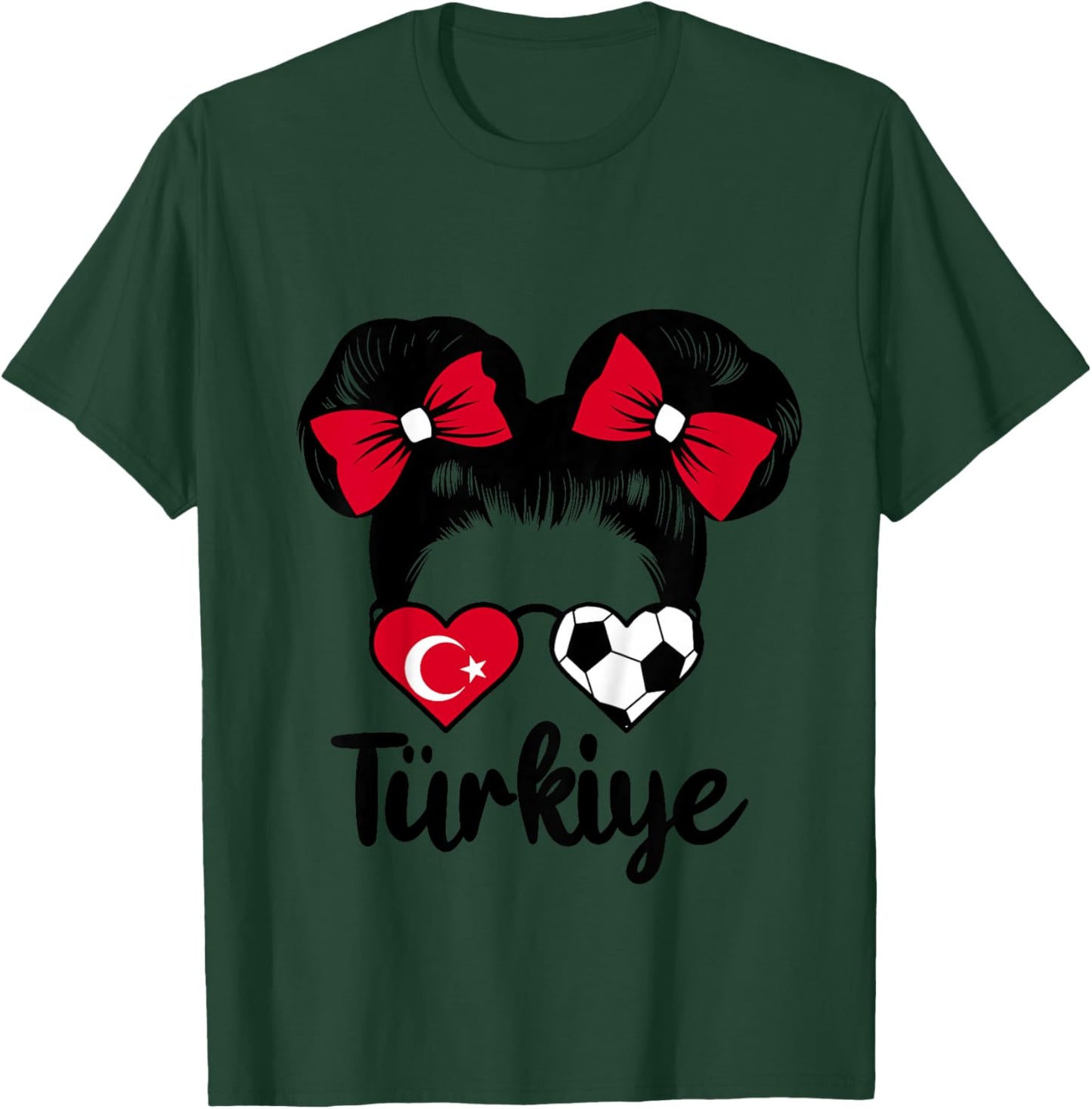 Drapeau Turquie Türkiye Fan de Filles Turques T-Shirt - T-Shirt | Forest