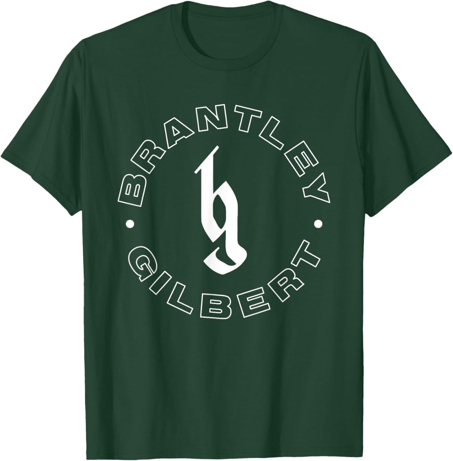 Brantley Gilbert - Circle Logo T-Shirt - T-Shirt | Forest