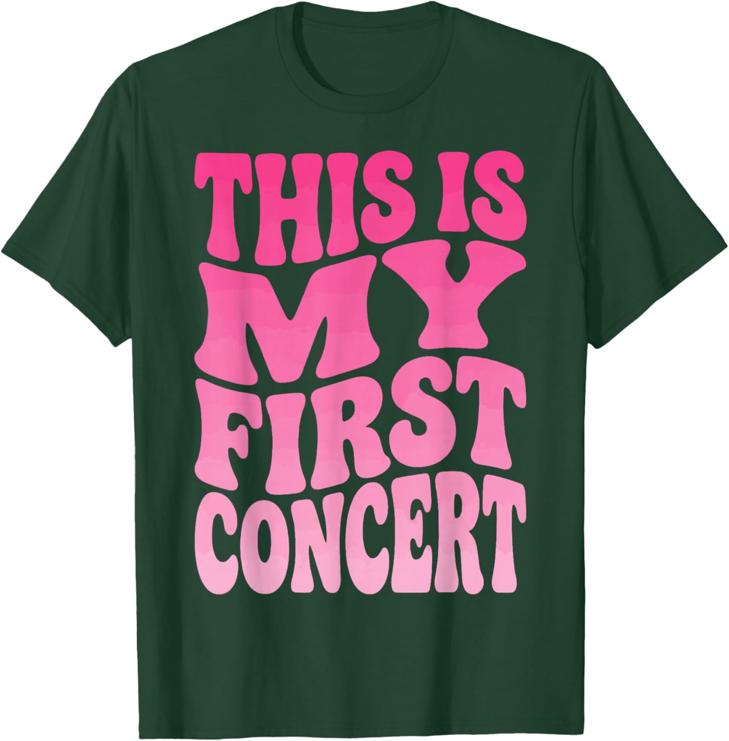 This is My First Concert T-Shirt - T-Shirt | Forest