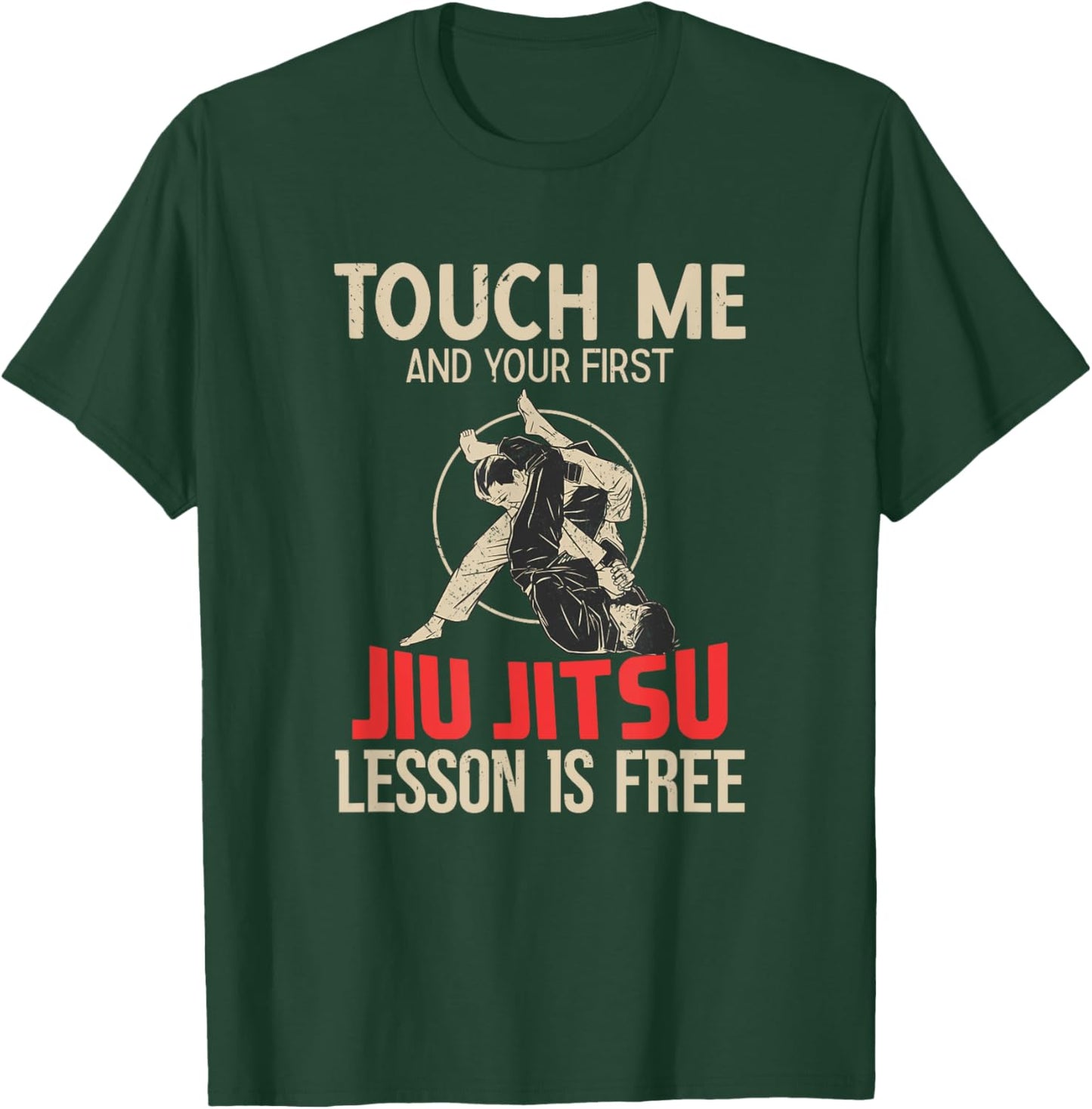 Jiu-Jitsu Martial Arts Clothes Jiu-Jitsu Sayings - -Adults, Black, Small, Short Sleeve T-Shirt - T-Shirt | Forest