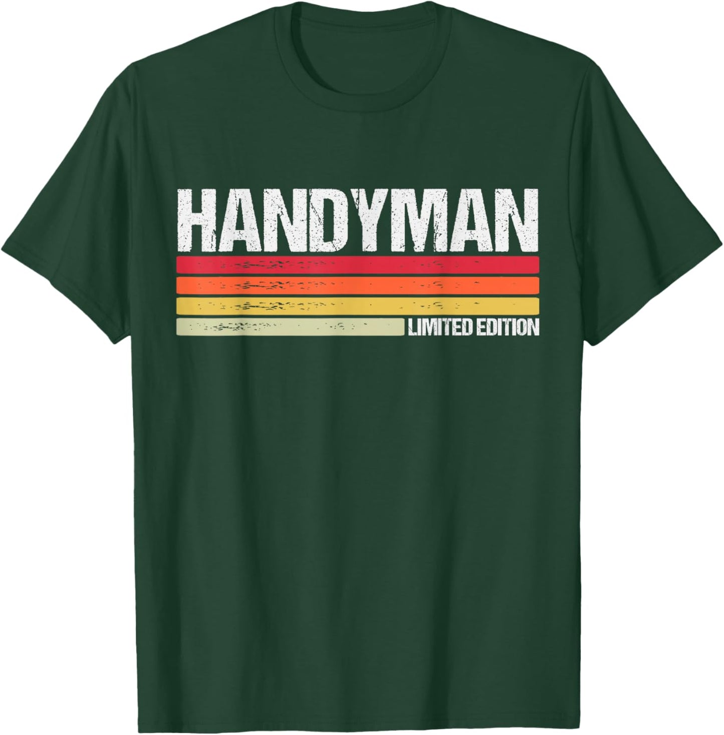 Handyman DIY Home Repair Tools Vintage Fixologist Dad T-Shirt - T-Shirt | Forest