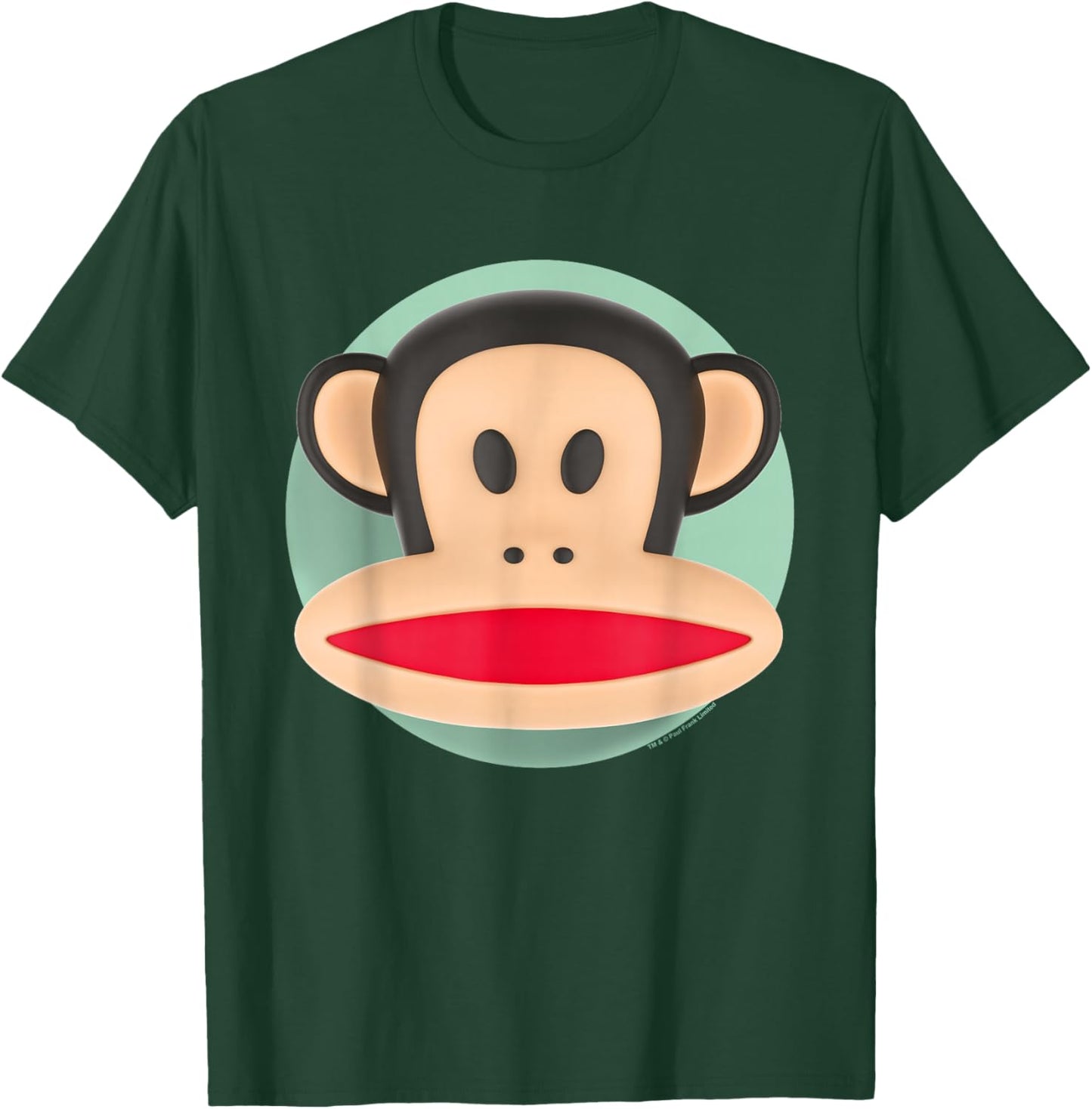 Paul Frank Julius Der AFFE, der grüne Kreis T-Shirt - T-Shirt | Forest