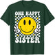 One Happy Dude Sister happy face 1st Birthday Family T-Shirt - T-Shirt | Forest