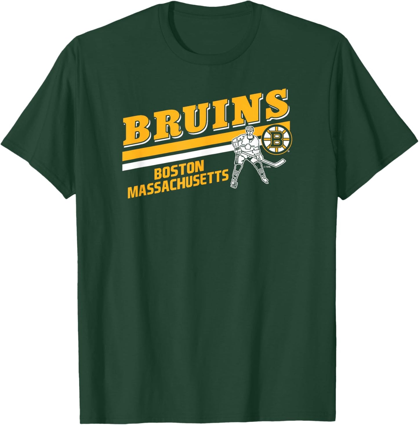 Boston Bruins Player Black Officially Licensed T-Shirt - T-Shirt | Forest